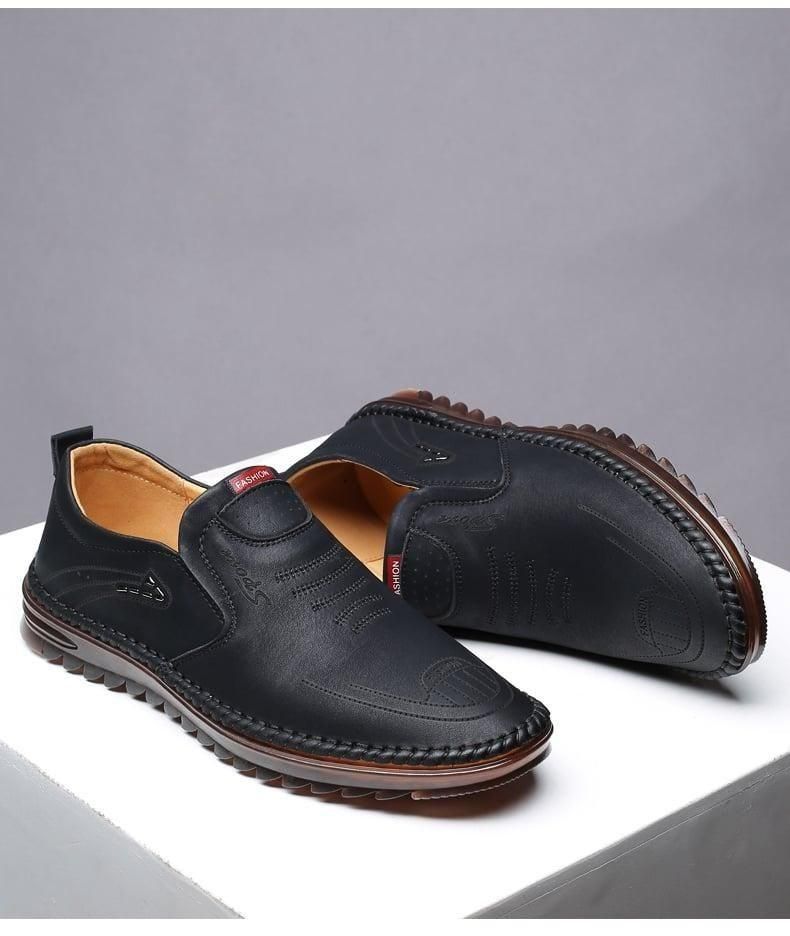 Men Leather Soft Casual Shoes - Vedriq.com