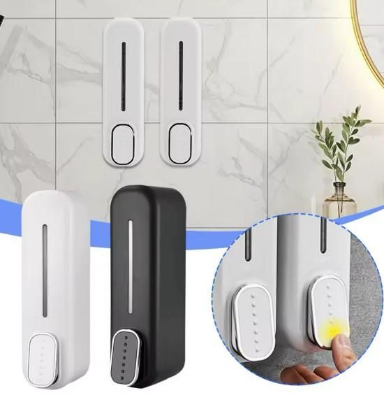 Press Wall-Mounted Dispenser Soap Manual - Vedriq.com